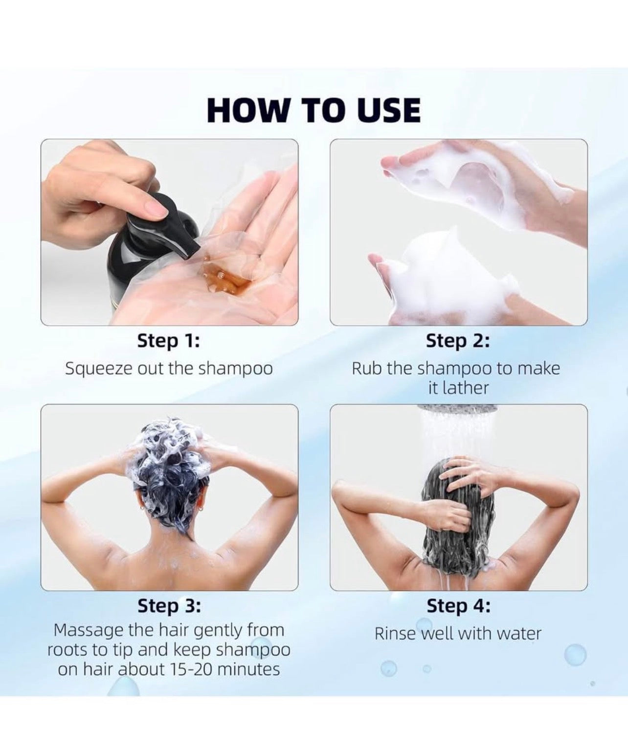 Meidu Hair Dye Shampoo